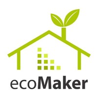 ecoMaker - Sustainable Architecture Logo
