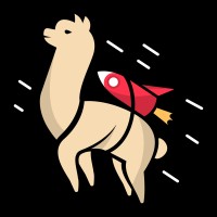 Rocket Llama Games Logo