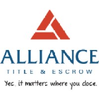 Alliance Title & Escrow Logo