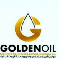 Golden Oil for Extracting, Refining and Bottling Vegetarian Oil Logo