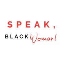 Speak Black Woman Logo