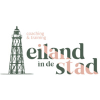 Eiland in de stad Logo