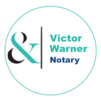 Victor Warner, Notary Public Logo