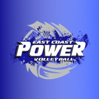 East Coast Power Volleyball Logo