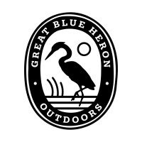 Great Blue Heron Outdoors Logo