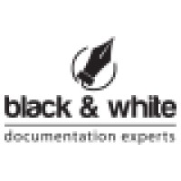 Black & White Tech Writing Solutions Logo