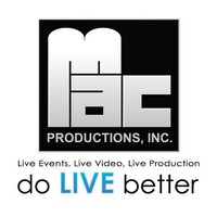MAC Productions AV & Live Event Production Logo