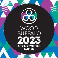 Wood Buffalo 2023 Arctic Winter Games Logo