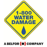 1-800 WATER DAMAGE of Fairfield County Logo