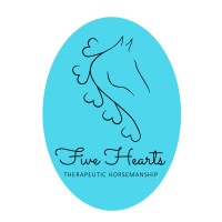 Five Hearts Therapeutic Horsemanship Logo