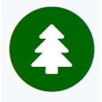 Madeira em pé Logo