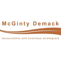 McGinty Demack Accountants...here to help you. Logo
