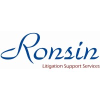 Ronsin Litigation Support Services Logo