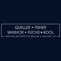 Queller, Fisher, Washor, Fuchs & Kool And The Law Office Of William A. Gallina, LLP Logo