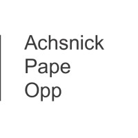 Achsnick Pape Opp Rechtsanwaltsgesellschaft mbH Logo