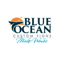 Blue Ocean Custom Signs Logo