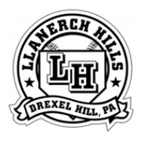 Llanerch Hills Baseball And Softball Association Logo