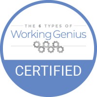 The Six Types of Working Genius Logo