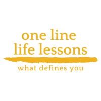 one line life lessons Logo