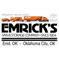 Emricks Van & Storage Logo