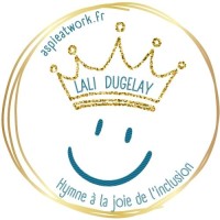 Aspie at work by Lali Dugelay Logo