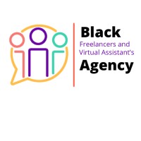 Black Freelancers & Virtual Assistants Agency Logo