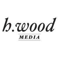 h.wood media Logo