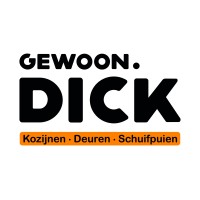 Gewoon DICK BV | Kozijnen | Deuren | Schuifpuien | Logo