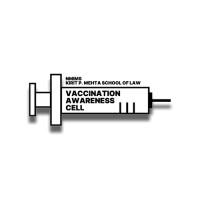 NMIMS KPMSOL Vaccination Awareness Cell Logo