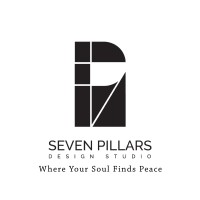 Seven Pillars Design Studio (Where Your Soul Finds Peace) Logo