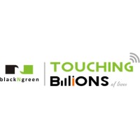 Black and Green Mobile Solutions Logo