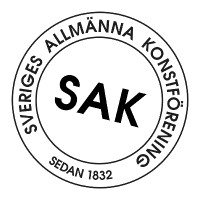 Sveriges Allmänna Konstförening (SAK) Logo