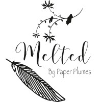 Melted by Paper Plumes Logo