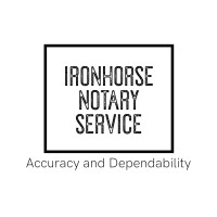 Ironhorse Notary Service Logo