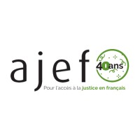 Association des juristes dexpression française de lOntario (AJEFO) Logo