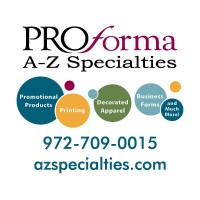 Proforma A-Z Specialties Logo