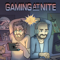 Gaming At Nite - Podcast Logo