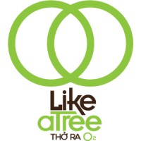 LIKE A TREE (Thở ra Oxy) Logo