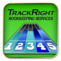 TrackRight Bookkeeping Services Logo