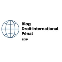 Blog - Droit international pénal Logo