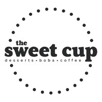 Sweet Cup Desserts, Boba, and Coffee Logo