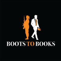 Boots to Books Logo
