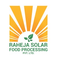Raheja Solar Food Processing Logo