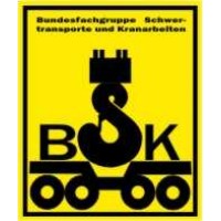 BSK Bundesfachgruppe Schwertransporte und Kranarbeiten e.V. Logo