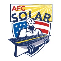 AFC Solar -100% Made in America Logo