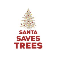 Santa Saves Trees Logo