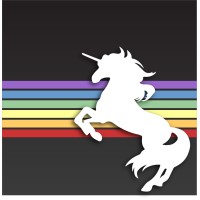 Rainbow Unicorn Games Logo