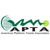 (APTA) American Platform Tennis Association Logo