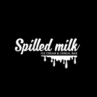 Spilled Milk Ice Cream & Cereal Bar Logo