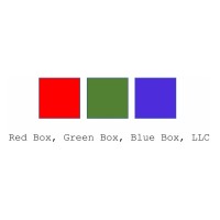 Red Box, Green Box, Blue Box, LLC Logo